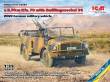 ICM 35503 - 1:35 s.E.Pkw Kfz.70 with Zwillingssockel 36, WWII German military vehicle
