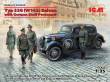 ICM 35539 - 1:35 Typ 320 (W142) Saloon with German Staff Personnel, Limited