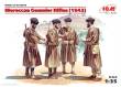 ICM 35565 - 1:35 Moroccan Goumier Rifles(1943)(4figures)