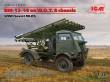 ICM 35591 - 1:35 BM-13-16 on W.O.T. 8 chassis, WWII Soviet MLRS