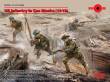 ICM 35704 - 1:35 US Infantry in Gas Masks(1918)4 Figures