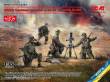 ICM 35715 - 1:35 WW2 German mortar GrW 34 w.Crew (mortar a.4 figures)(100% new molds)