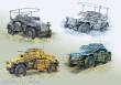 ICM DS7207 - Wehrmacht Light Armored Vehicles