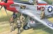 ICM 48083 - 1:48 USAAF Piloten und Bodenpersonal