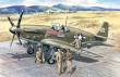 ICM 48125 - 1:48 Mustang P-51 B WWII American Fighter with USAAF Pilots and Ground Personnel