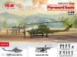 ICM 48303 - 1:48 Forward base Cobra AH-1G+Bronco OV-10A w.US Pilots&Ground Person a. HelicoPilots