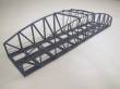 Hack Brücken 33230 - Bogenbrücke 33cm, 2-gleisig, grau - Typ BT33-2