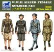 Bronco Models CB35037 - 1:35 W.W.II Allied Female Soldier Set(4 Figur