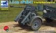 Bronco Models CB35141 - 1:35 2.8cm sPzb41 On Larger Steel-Wheeled carriage w/Traile