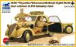 Bronco Models CB35156 - 1:35 DAK Topolino (German-Italian)Light Staff Car w/Crew & IF8 Intantry Cart