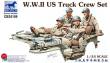 Bronco Models CB35159 - 1:35 WWII US Truck Crew Set