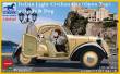 Bronco Models CB35165 - 1:35 Italian Light Civilian Car(Open Top) w/Lady & Dog