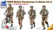 Bronco Models CB35177 - 1:35 WWII British Paratroops In Action Set A