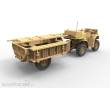 Bronco Models CB35207 - 1:35 British Army ATV Quad Bike and Trailer w/Soldier