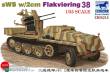Bronco Models CB35213 - 1:35 sWS w/2cm Flakviering 38