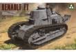 Takom TAK1004 - French Light Tank Renault Ft-17 3in1 in 1:16