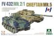Takom TAK5008 - FV432 Mk.2/1 Chieftain Mk.5 (1+1) in 1:72