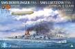 Takom TAKSP7043 - SMS DERFFLINGER 1916 & SMS LUETZOW 1916  & ZEPPELIN Q CLASS (LIMITED EDITION in 1:700