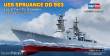 Hobby Boss 82504 - 1:1250 USS Spruance DD-963