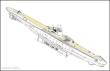 Hobby Boss 83503 - 1:350 DKM Navy Type VII-A U-Boat