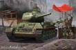 Hobby Boss 84809 - 1:48 RussianT-34/85(1944 angle-jointed turret) tank