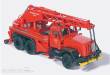 Preiser 35033 - 1:87 - Kranwagen KW 16 F Magirus 250 D 25A - Fertigmodell