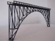 Hack Brücken 35050 - Hochbogenbrücke 60cm. grau - Typ HT60