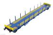 Albert Modell 355007 - Rungenwagen Rgs, D-ORME, Ep.VI - in blau
