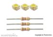 Viessmann 3556 - LED weiß, L 2,9 x B 3,5 mm, inkl. Vorwiderstände, 3 Stück