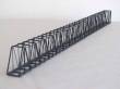 Hack Brücken 36200 - Lange Kastenbrücke 110,5cm eingleisig, grau - Typ KT110