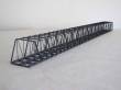 Hack Brücken 36250 - Lange Kastenbrücke 110,5cm 2-gleisig, grau - Typ KT110-2