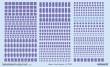 Eduard Accessories ER72004 - 1:72 Surface panels 1/72