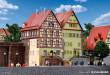 Kibri 37110 - Spur N Haus auf der Mauer Schwäbisch Hall, 2 Stück