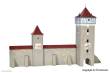 Kibri 37362 - Spur N Stadtmauer mit Fachwerkturm