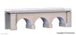 Kibri 37660 - Spur N/Z Erzberg-Brücke mit Eisbrecherpfeilern, eingleisig