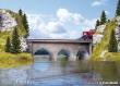 Kibri 37661 - Spur N/Z Regnitz-Brücke mit Eisbrecherpfeilern, eingleisig