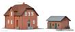Kibri 38190 - Spur H0 Siedlungshaus Bottrop mit Nebengebäude