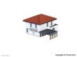 Kibri 38336 - H0 Kubushaus Mia mit Carport - Polyplate Bausatz