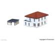 Kibri 38336 - H0 Kubushaus Mia mit Carport - Polyplate Bausatz