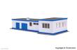 Kibri 38544 - Spur H0 Historische ARAL Tankstelle inkl. LED-Beleuchtung, Funktionsbausatz