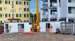 Kibri 38626 - H0 Gebäude-Container STRABAG mit LED-Beleuchtung