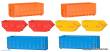 Kibri 38648 - Spur H0 Deko-Set Absetzcontainer