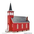 Kibri 38845 - H0 Landkirche mit LED-Beleuchtung