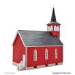 Kibri 38845 - H0 Landkirche mit LED-Beleuchtung