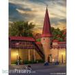 Kibri 38915 - Spur H0 Stadtmauer mit Rundturm in Weil