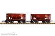 Piko 38952 - G 2er Set Schüttgutwagen C&S