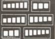Eduard Accessories 00002 - Quadrate und Rechtecke Gravierschablone in 1:72