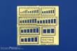 Eduard Accessories 00005 - Rechtecke Gravierschablone in 1:72