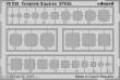 Eduard Accessories 00038 - Template Squares STEEL
