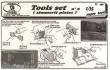 Royal Model RM058 - Tool set n. 2 for zimmerit application